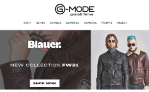 Visita lo shopping online di G-Mode