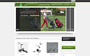 Il sito online di Golf Inger Italia