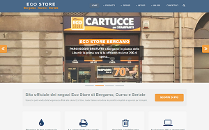 Il sito online di Eco Store Bergamo