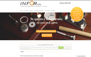 Il sito online di Infor Ricambi Orologeria