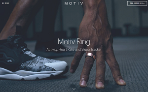 Il sito online di MOTIV Ring