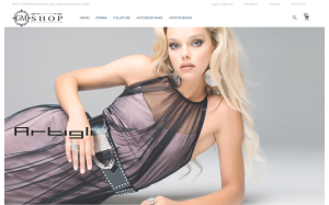 Il sito online di GM Shop abbigliamento
