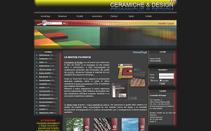 Il sito online di Ceramiche & Design