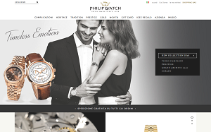 Il sito online di Philip Watch