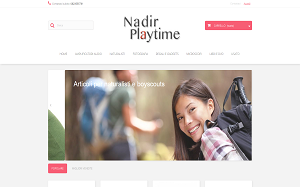 Il sito online di Nadir Shop