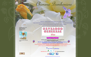 Il sito online di Chimera Bomboniere