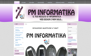 Il sito online di PM Informatika