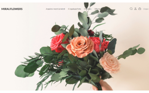 Il sito online di Mirai Flowers
