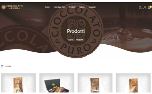 Il sito online di Cioccolato Puro