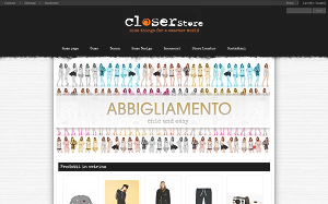 Visita lo shopping online di Closer Store