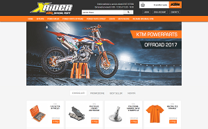 Il sito online di XRider KTM