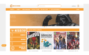 Il sito online di Comics Corner