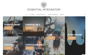 Il sito online di Essential Integratori