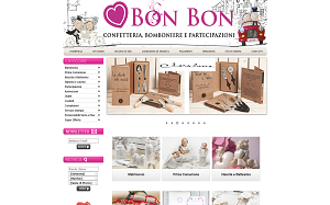 Il sito online di Bon Bon
