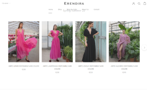 Il sito online di Erendira Italia