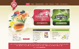 Il sito online di Pompadour Tè