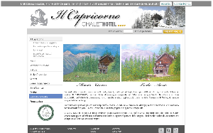 Il sito online di Chalet Il Capricorno