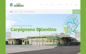 Il sito online di Oleificio San Giorgio