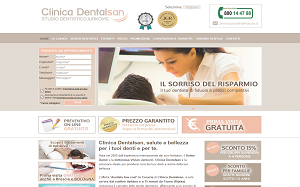 Il sito online di Dentalsan