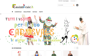 Il sito online di CostumiFeste.it