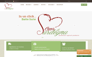 Il sito online di Cuor di Sardegna