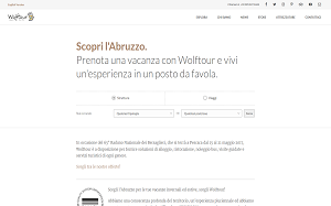 Il sito online di Wolftour Discover Abruzzo
