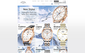 Il sito online di Rotary Watches