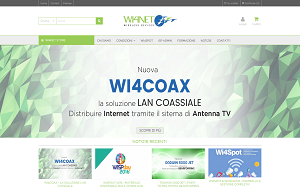 Il sito online di Wi4Net
