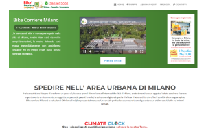 Il sito online di Bike Corriere Milano