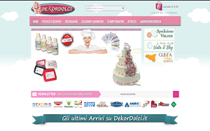 Visita lo shopping online di Dekordolci.it