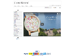 Il sito online di Capri watch