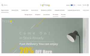 Visita lo shopping online di Lightzey