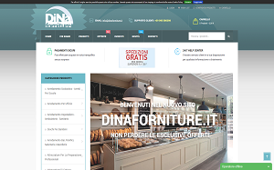 Il sito online di Dina Forniture