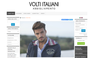 Visita lo shopping online di Volti Italiani Abbigliamento