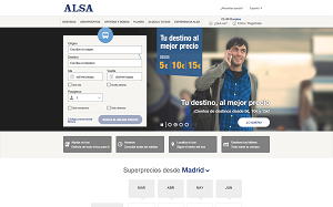 Il sito online di Alsa