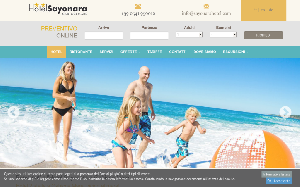 Il sito online di Sayonara Hotel