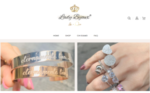 Il sito online di Lady Bijoux