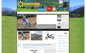 Il sito online di Eco-rent.it
