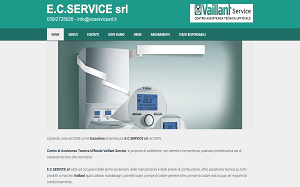 Il sito online di EC service