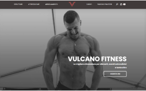 Il sito online di Vulcano Fitness