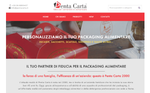 Il sito online di Penta Carta