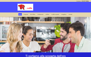 Il sito online di TR Caffè
