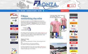 Il sito online di F1 Monza