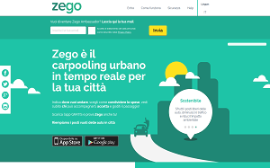 Il sito online di Zego
