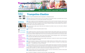 Il sito online di Trampolinielastici.it