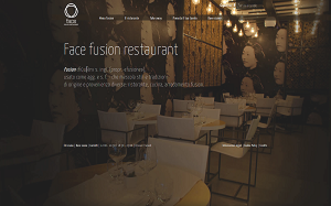 Il sito online di Face restaurant