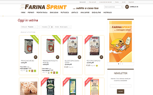 Il sito online di FarinaSprint