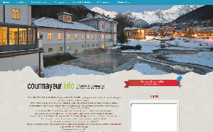 Il sito online di Courmayeur Info