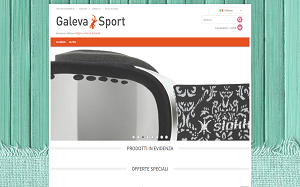 Il sito online di Galeva Sports