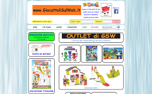 Visita lo shopping online di Giocattolisulweb.it